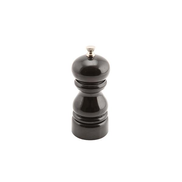 Genware Salt Or Pepper Grinder Black 12.7cm - BESPOKE 77