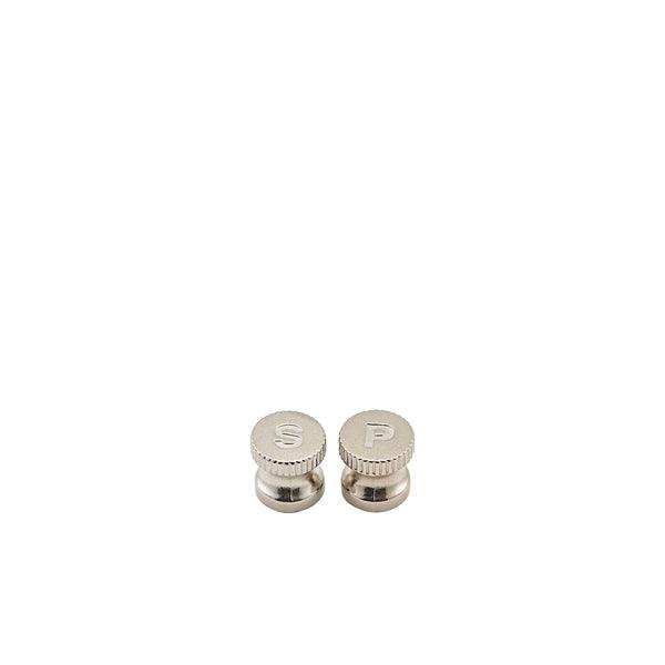 Engraved Knobs For Salt And Pepper Grinders 6pcs - BESPOKE 77