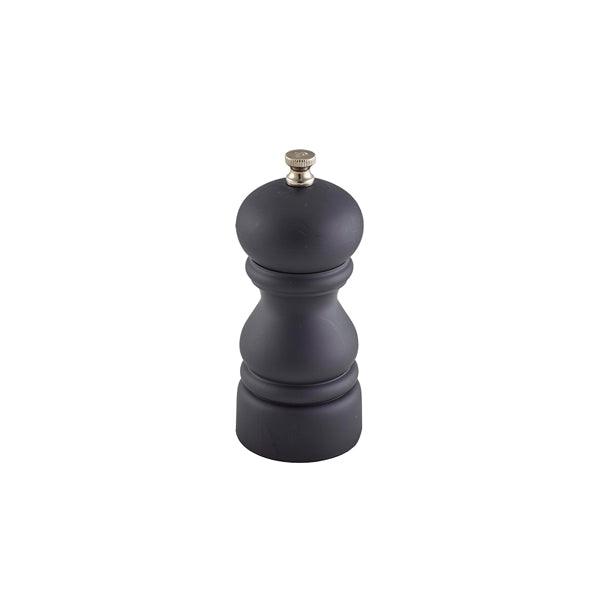 Genware Salt Or Pepper Grinder Matt Black 12.7cm - BESPOKE 77