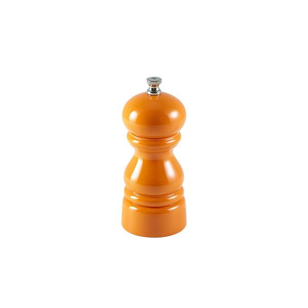 Genware Salt Or Pepper Grinder Orange 12.7cm - BESPOKE 77