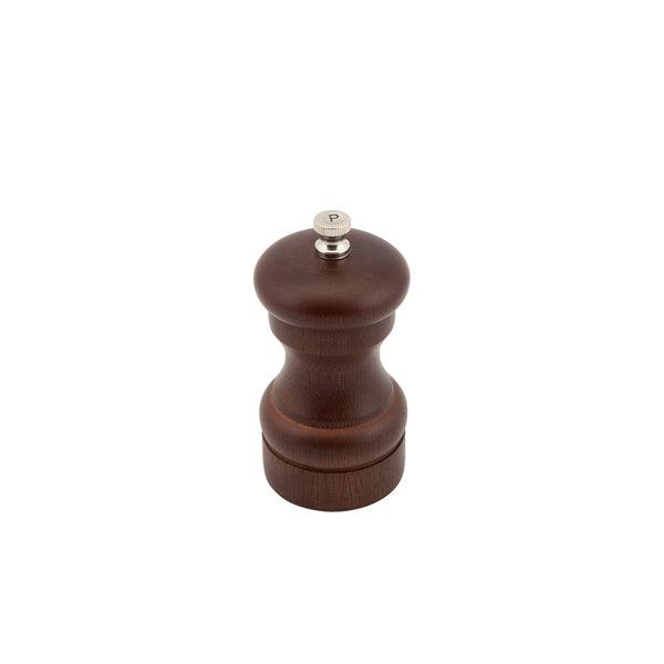 Genware Dark Wood Salt Or Pepper Grinder 10cm - BESPOKE 77