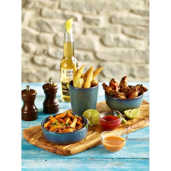 Genware Dark Wood Salt Or Pepper Grinder 10cm - BESPOKE 77