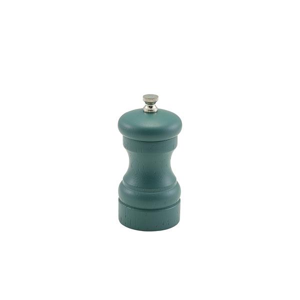 Olive Green Wooden Salt/Pepper Grinder 10cm - BESPOKE 77