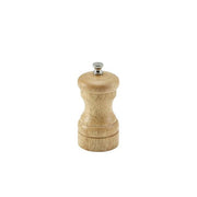 Genware Light Wood Salt Or Pepper Grinder 10cm - BESPOKE 77