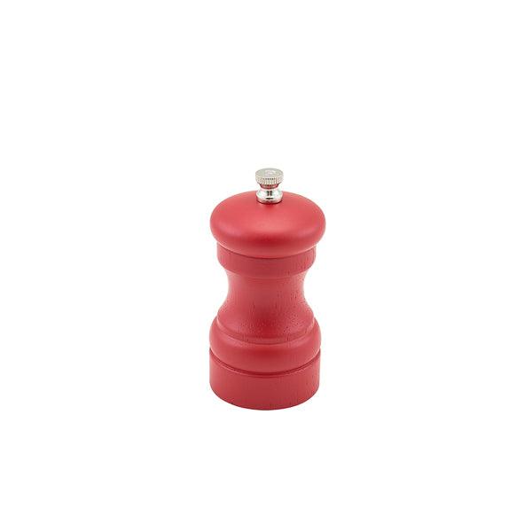 GenWare Red Wooden Salt/Pepper Grinder 10cm - BESPOKE 77