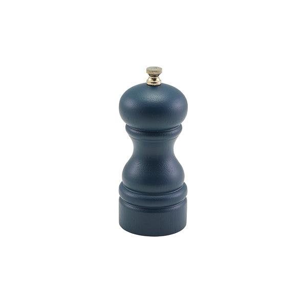 Blue Wooden Salt/Pepper Grinder 13cm - BESPOKE 77