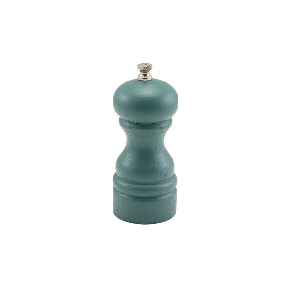 Olive Green Wooden Salt/Pepper Grinder 13cm - BESPOKE 77