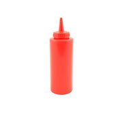 Genware Squeeze Bottle Red 12oz/35cl - BESPOKE 77