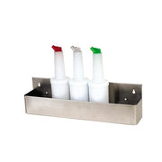 GenWare Stainless Steel 6 Bottle Speed Rail 55cm/22" - BESPOKE 77