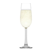 Sardinia crystal-look glass champagne flute 22cl with fine rim