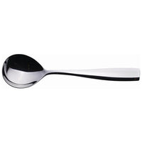 Genware Square Soup Spoon 18/0 (Dozen) - BESPOKE 77