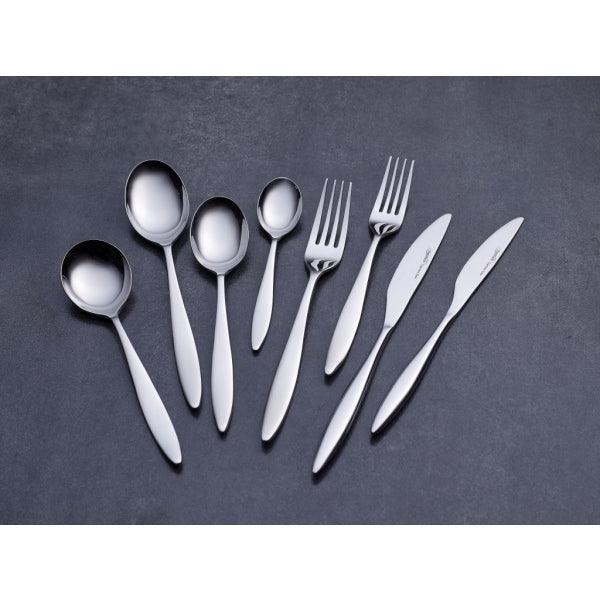 Genware Teardrop Soup Spoon 18/0 (Dozen) - BESPOKE 77