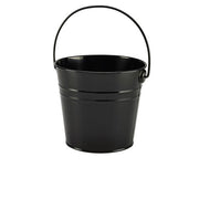 Stainless Steel Serving Bucket 16cm Dia Black - BESPOKE 77