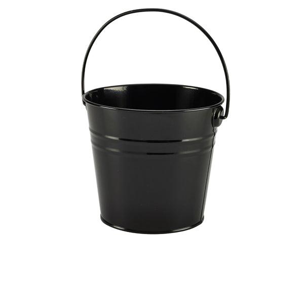 Stainless Steel Serving Bucket 16cm Dia Black - BESPOKE 77