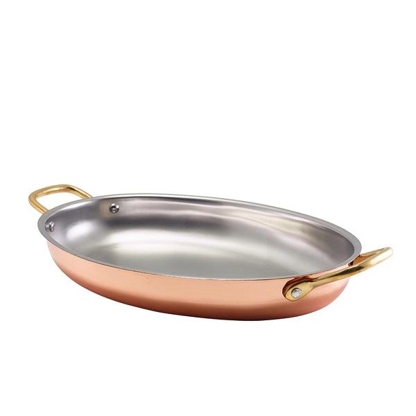 GenWare Copper Plated Oval Dish 30 x 21cm - BESPOKE 77