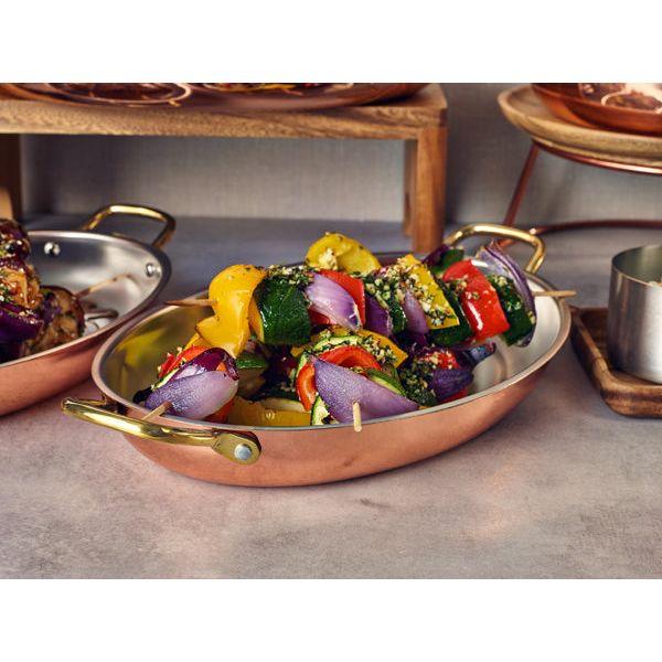 GenWare Copper Plated Oval Dish 30 x 21cm - BESPOKE 77