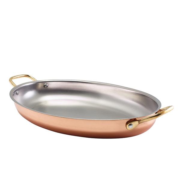 GenWare Copper Plated Oval Dish 34 x 23cm - BESPOKE 77