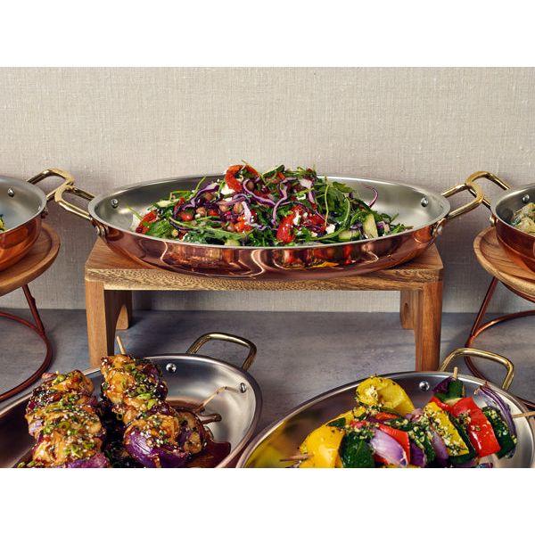 GenWare Copper Plated Oval Dish 34 x 23cm - BESPOKE 77