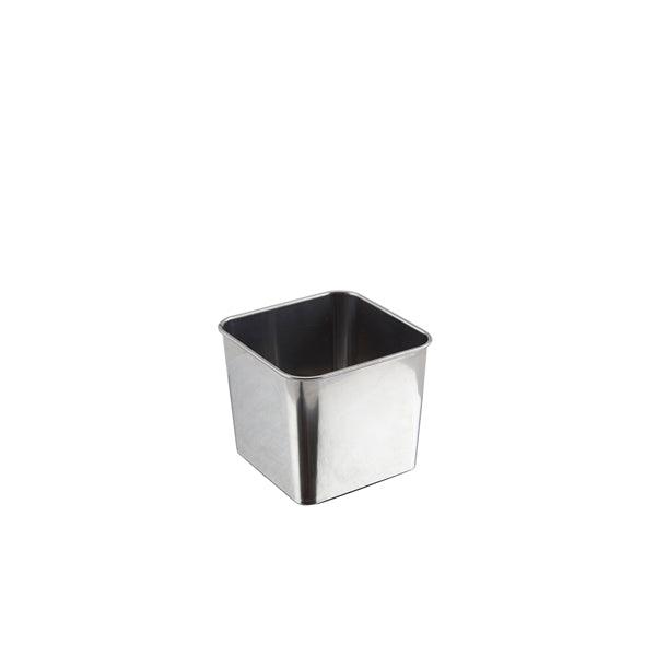 Stainless Steel Square Tub 8 x 8 x 6cm - BESPOKE 77
