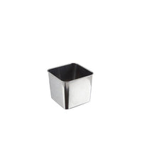 Stainless Steel Square Tub 8 x 8 x 6cm - BESPOKE 77