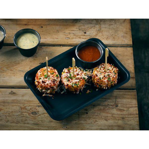 GenWare Black Vintage Steel Tray 20 x 14cm - BESPOKE 77