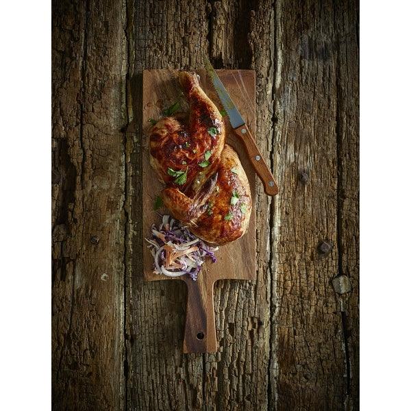 Steak Knife Dark Wood Handle Full Tang (Dozen) - BESPOKE 77