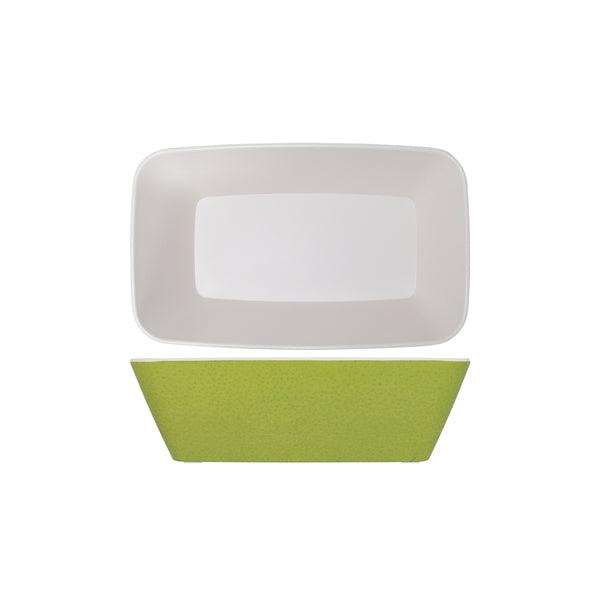 Lime Green Seville Melamine GN1/4 Deep Dish 26.5 x 16.2 x 8cm - BESPOKE 77