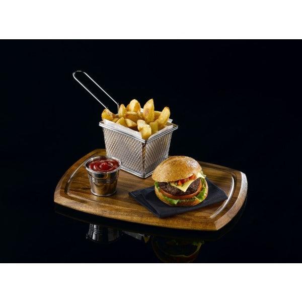 Serving Fry Basket Rectangular 10 X 8 X 7.5cm - BESPOKE 77