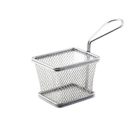 Serving Fry Basket Rectangular 12.5 X 10 X 8.5cm - BESPOKE 77