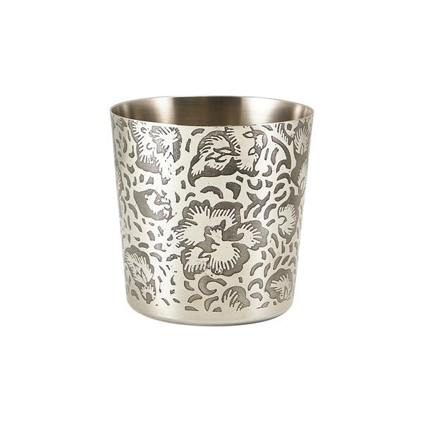 GenWare Floral Stainless Steel Serving Cup 8.5 x 8.5cm - BESPOKE 77