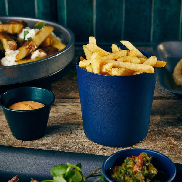 GenWare Metallic Blue Serving Cup 8.5 x 8.5cm - BESPOKE 77