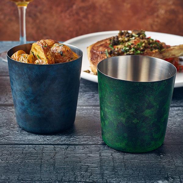 GenWare Patina Blue Serving Cup 8.5 x 8.5cm - BESPOKE 77