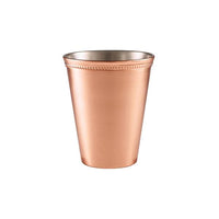 GenWare Beaded Copper Plated Serving Cup 38cl/13.4oz - BESPOKE 77