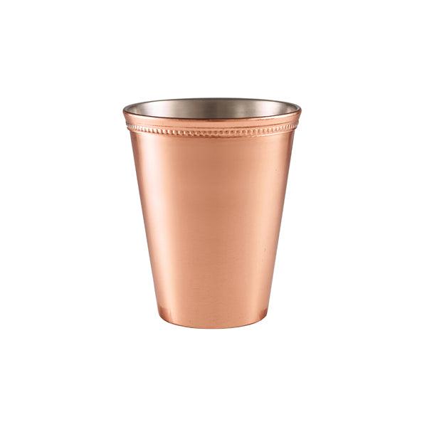 GenWare Beaded Copper Plated Serving Cup 38cl/13.4oz - BESPOKE 77