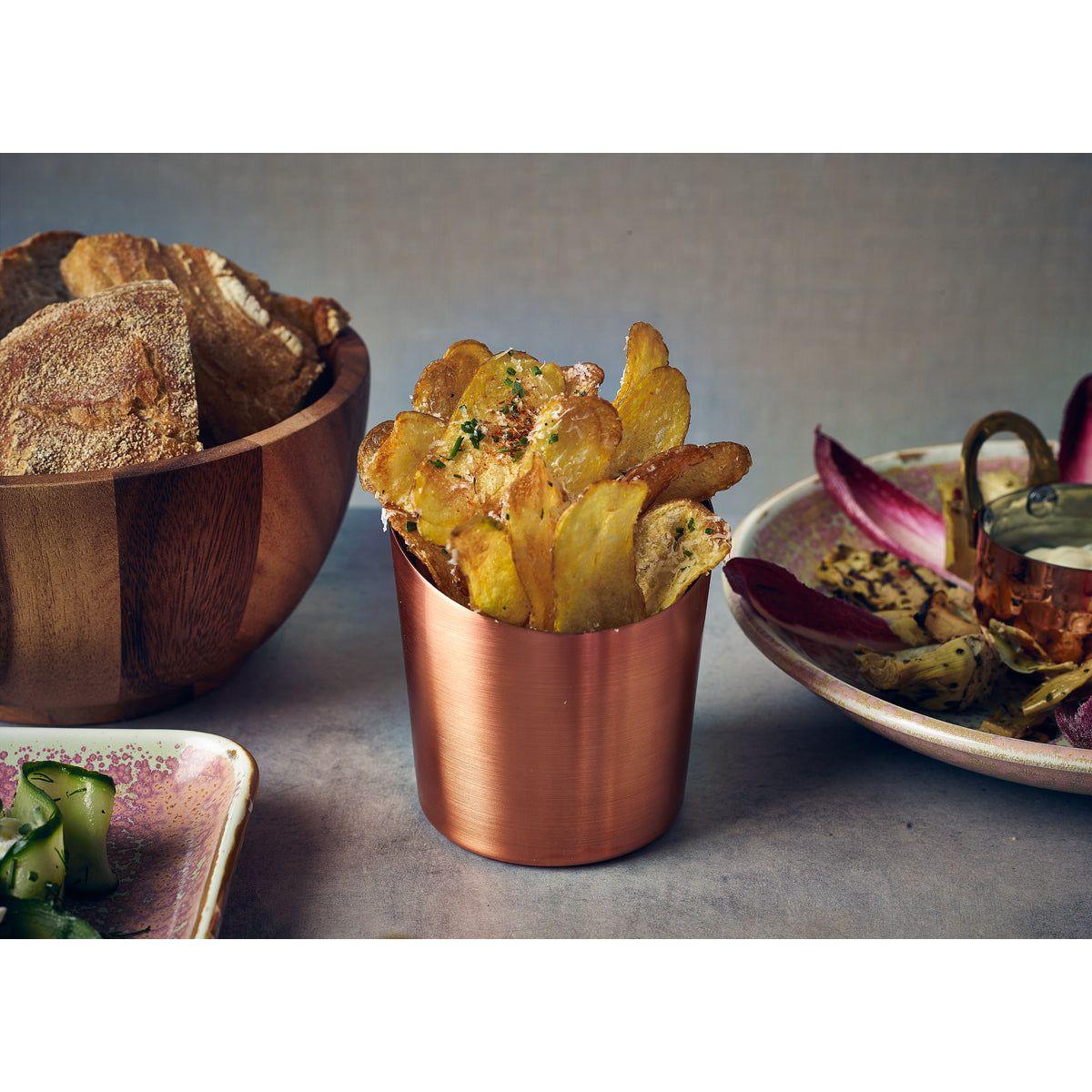 Copper Plated Angled Cone 9.5 x 11.6cm (Dia x H) - BESPOKE 77