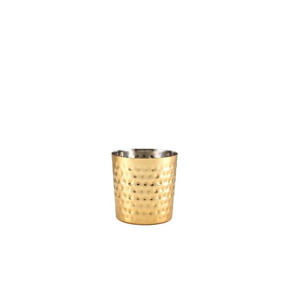 GenWare Gold Plated Hammered Serving Cup 8.5 x 8.5cm - BESPOKE 77