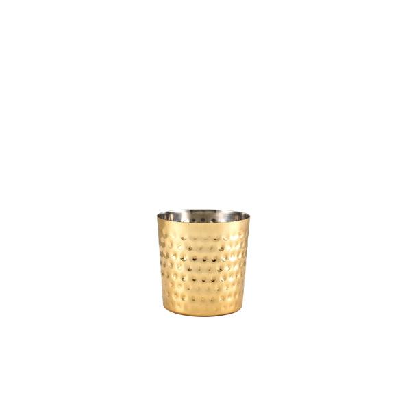 GenWare Gold Plated Hammered Serving Cup 8.5 x 8.5cm - BESPOKE 77