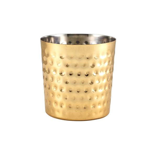 GenWare Gold Plated Hammered Serving Cup 8.5 x 8.5cm - BESPOKE 77