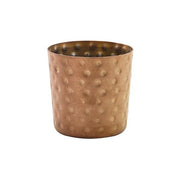 GenWare Copper Vintage Steel Hammered Serving Cup 8.5 x 8.5cm - BESPOKE 77