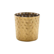 GenWare Gold Vintage Steel Hammered Serving Cup 8.5 x 8.5cm - BESPOKE 77