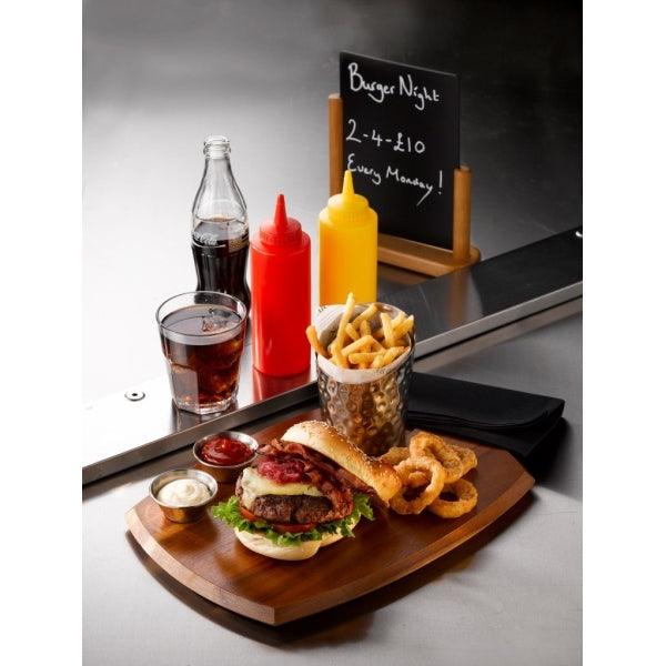 Hammered Stainless Steel Angled Cone 9.5 x 11.6cm (Dia x H) - BESPOKE 77