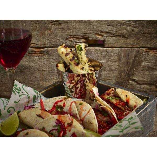 Hammered Stainless Steel Conical Serving Cup 9 x 10cm - BESPOKE 77