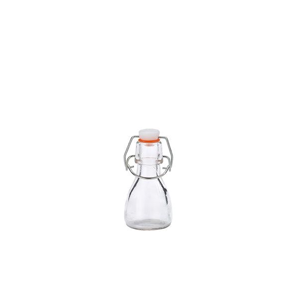 Genware Glass Swing Bottle 7.5cl / 2.6oz - BESPOKE 77
