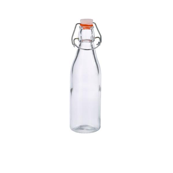 Genware Glass Swing Bottle 25cl / 9oz - BESPOKE 77