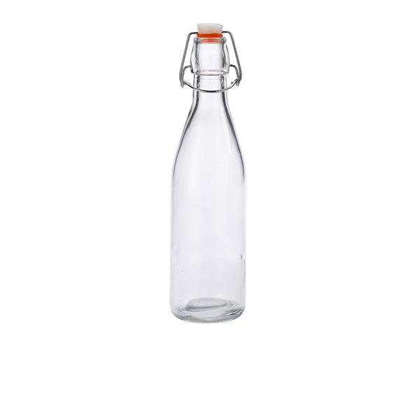 Genware Glass Swing Bottle 0.5L / 17.5oz - BESPOKE 77