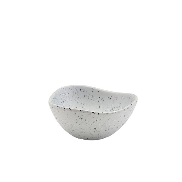 White Granite Melamine Triangular Ramekin 2.5oz - BESPOKE 77