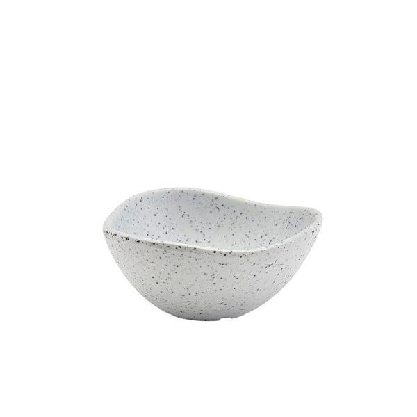 White Granite Melamine Triangular Ramekin 3.5oz - BESPOKE 77