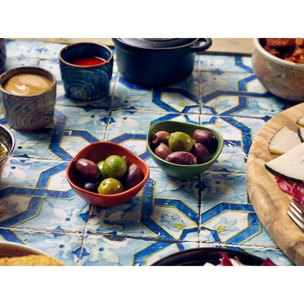 GenWare Terracotta Melamine Triangular Ramekin 3.5oz - BESPOKE 77