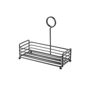 Black Wire Table Caddy 7.75 x 3.5 x 7" (H) - BESPOKE 77