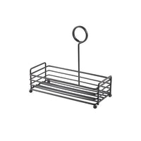 Black Wire Table Caddy 7.75 x 3.5 x 7" (H) - BESPOKE 77